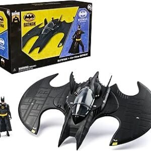 DC Comics Batman, Batwing and 4-inch Batman Figure Set, 1992 Batman Returns Limited Edition 85th Anniversary Collectible Kids Toys